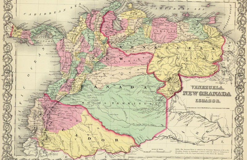 TERRITORIO ECUATORIANO EN 1830