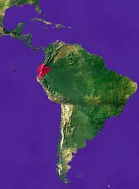 Ecuador ocupa un área de 256 370 km²?.