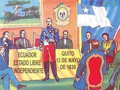 Ecuador en 1830