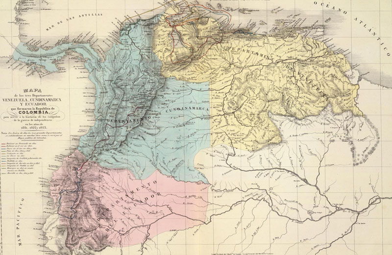 ¿Cuáles fueron los territorios que formaron parte del Ecuador en 1830?