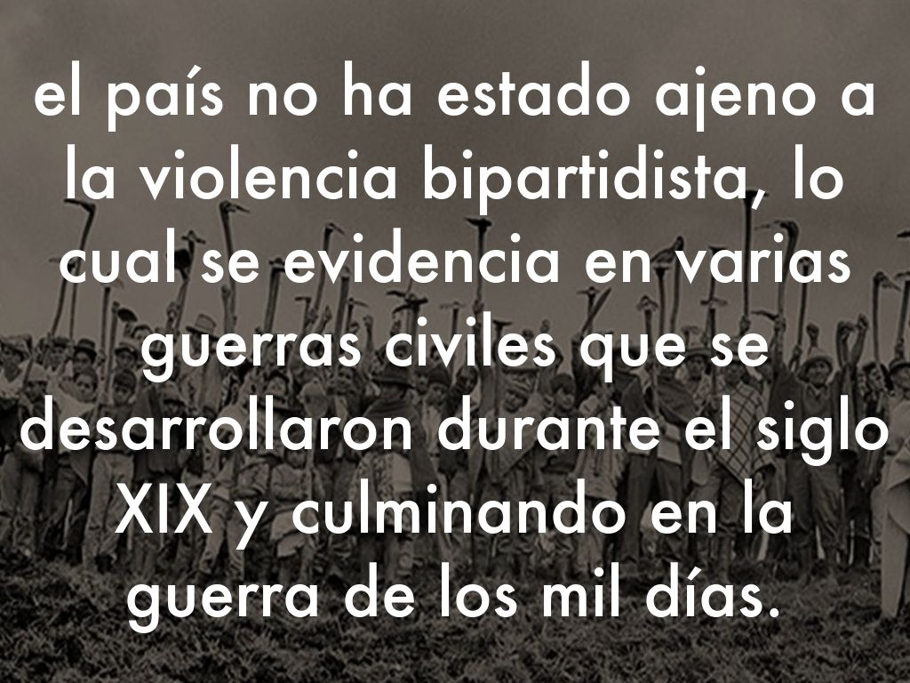 La epoca de la Violencia en colombia