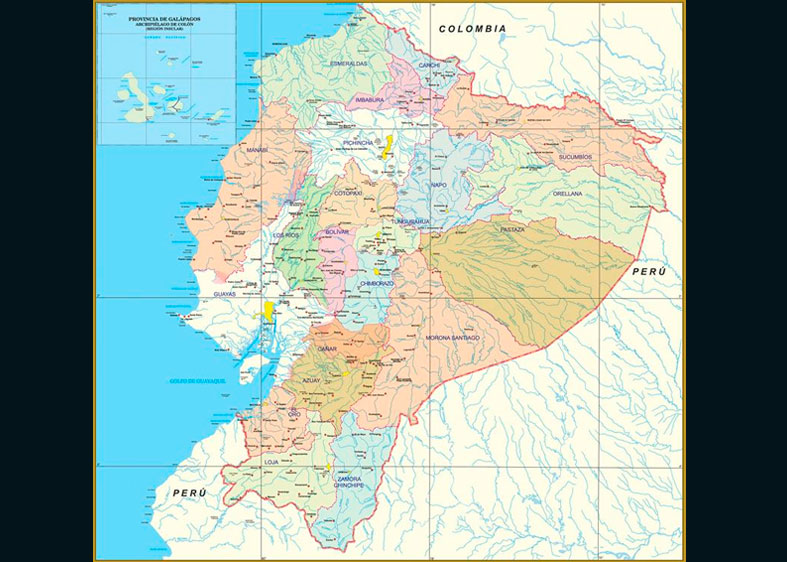 Ecuador Territorio 1830