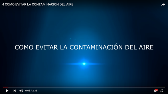 como evitar la contaminación del aire 