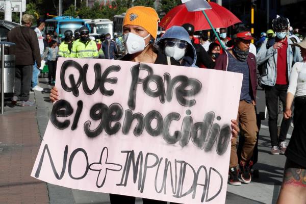 Genocidio en colombia.