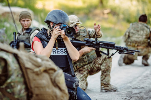 Reporteros en la guerra