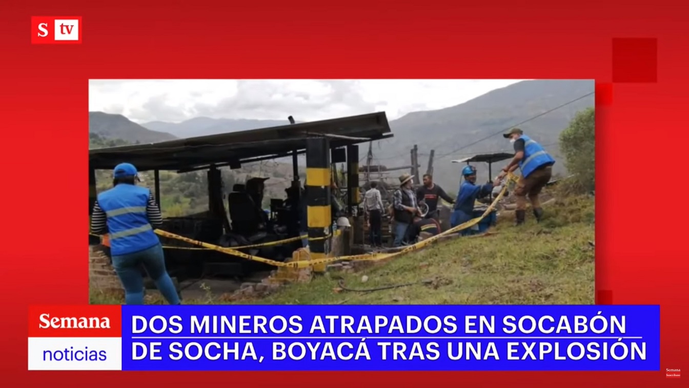 Nueva emergencia en mina de carbón en municipio de Socha, Boyacá