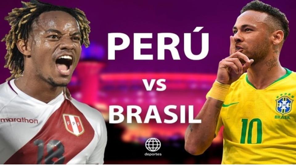 La selección peruana no pudo contra Brasil y sufrió una dura derrota.