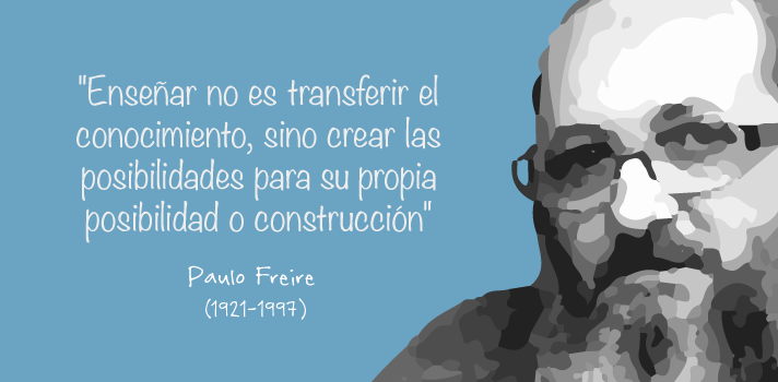 La palabra liberadora de Paulo Freire