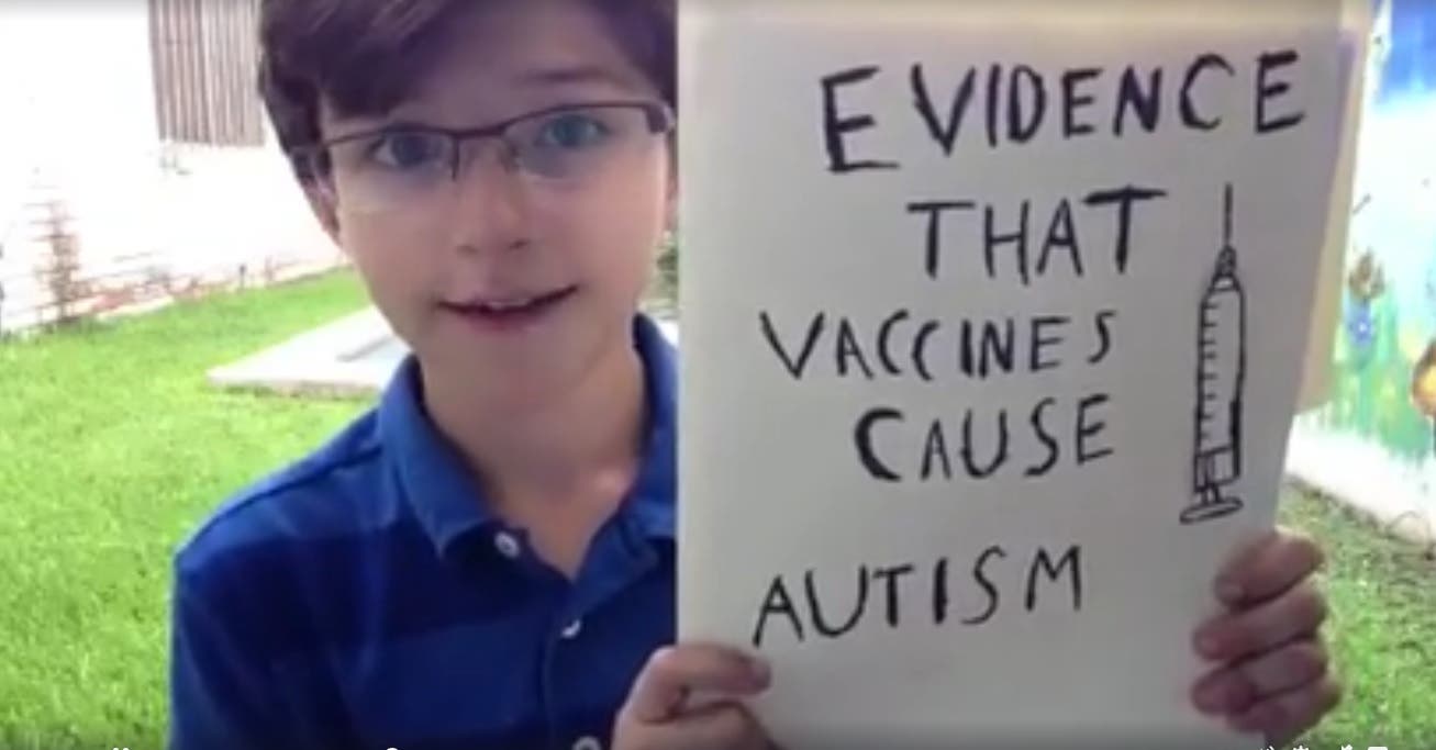 Las vacunas Causan autismo