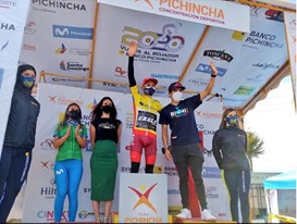 Burbano y Velasco brillan en la cuarta etapa de la Vuelta