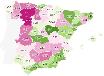 El municipio de Cuadros resiste al descenso de población, siendo la provincia de León una con mayores pérdidas.
