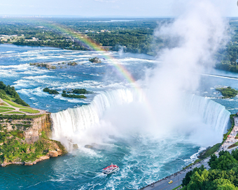 Visita a las Cascadas de Niagara Falls, y su ayuda al medio ambiente.