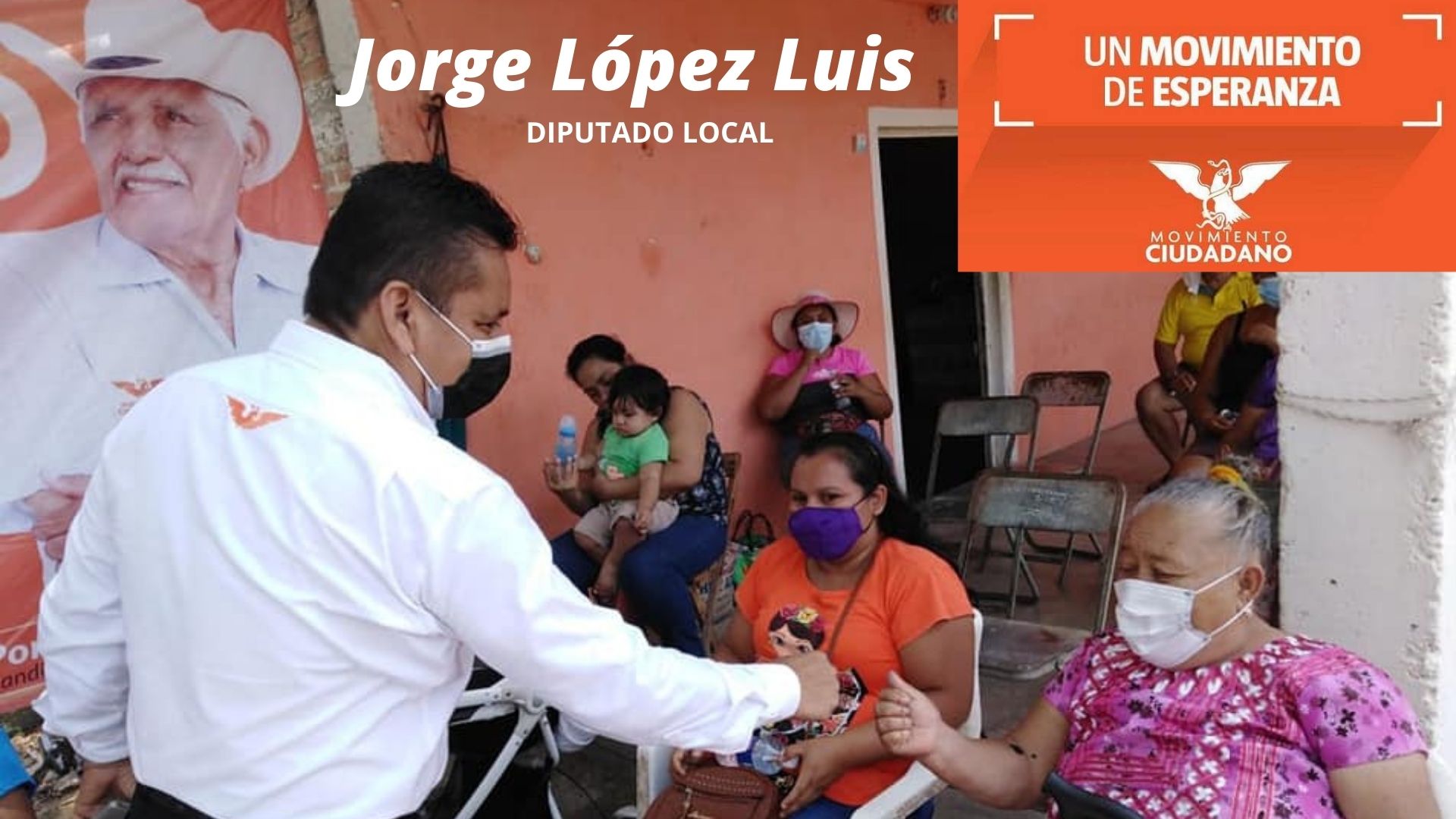 Porfirio y Jorge, experiencia y juventud, la fórmula perfecta; Movimiento Ciudadano.