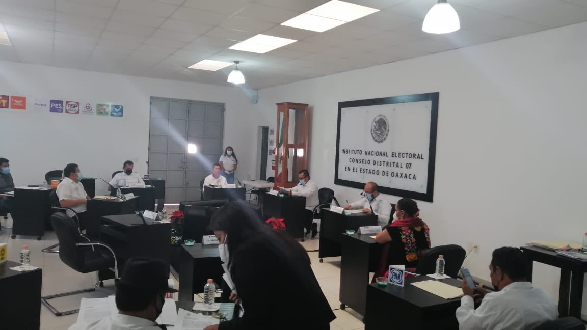Se instalarán casillas especiales para comunidades en conflicto: Consejo Distrital 07 INE Ixtepec