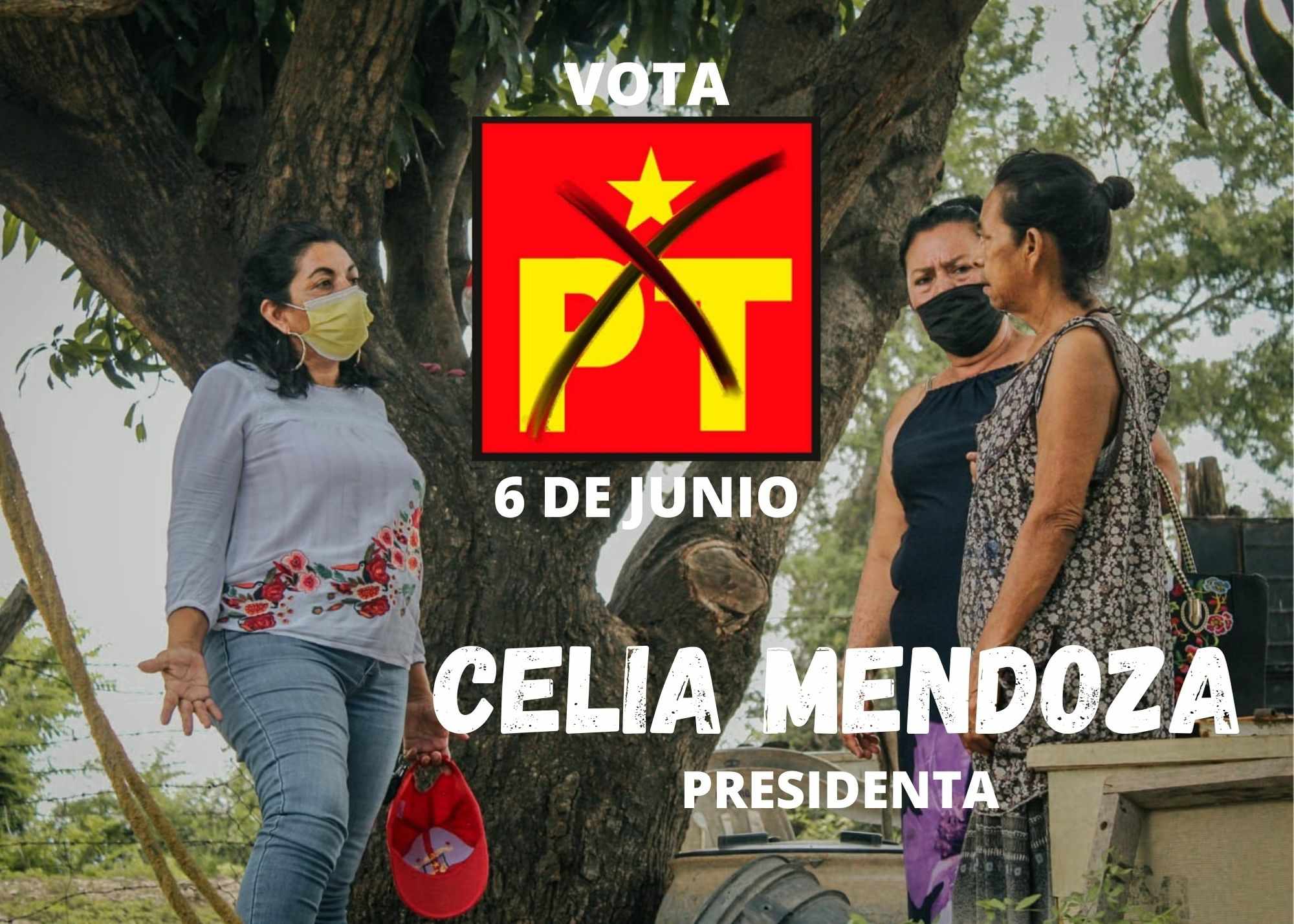 En Ixtaltepec Celia Mendoza la candidata más cercana al pueblo.