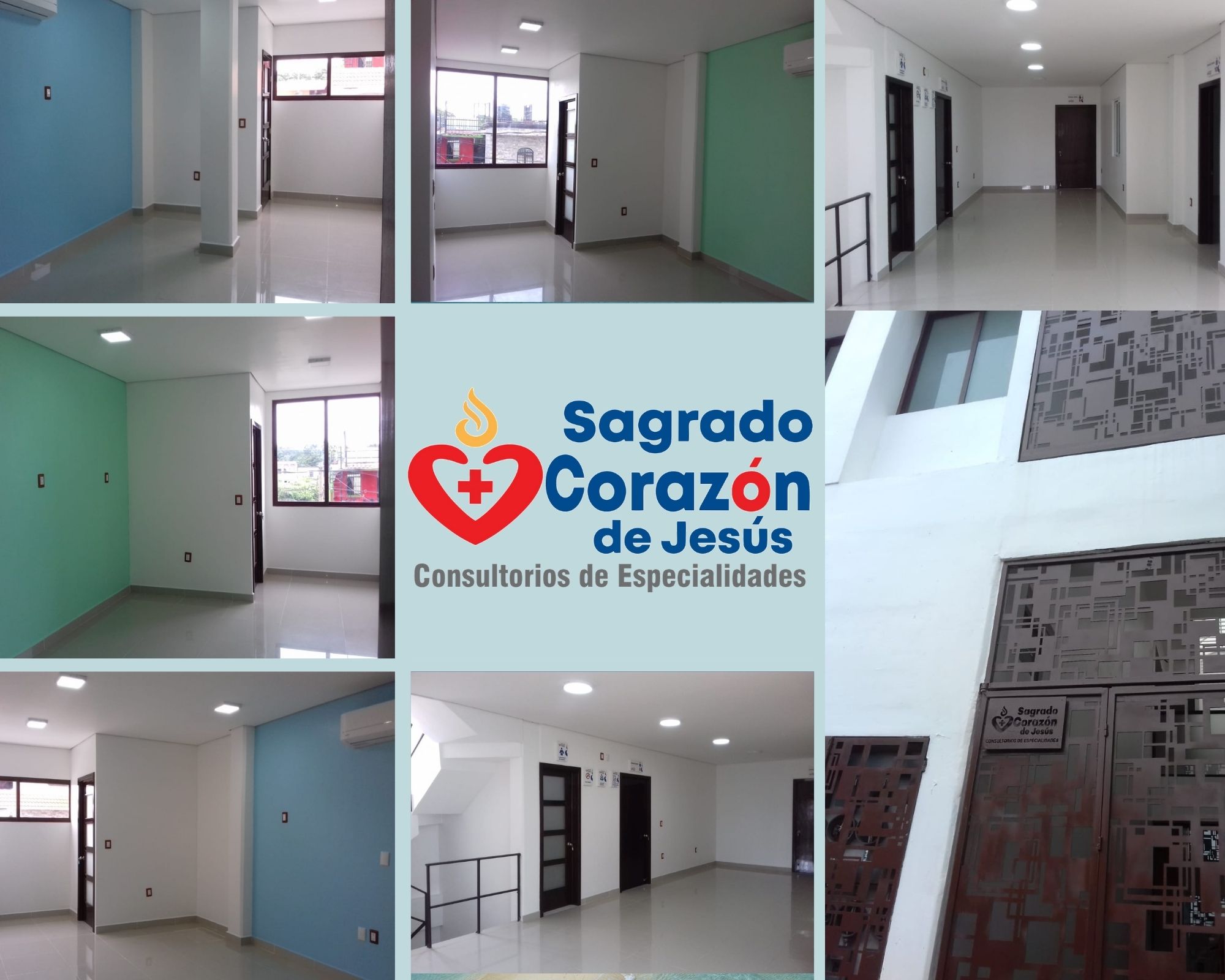 La Clínica de Especialidades Sagrado Corazón de Jesús renta consultorios nuevos.