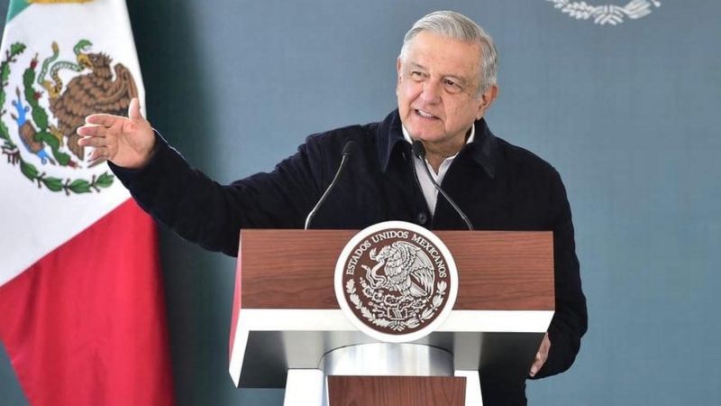 AMLO da positivo por covid-19.