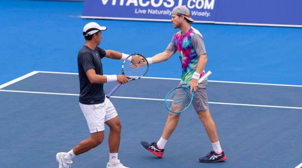 Los tenistas sudamericanos Gonzalo Escobar y Ariel Behar perdieron en la primera ronda del Australian Open