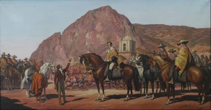 Paso de los Andes (22 de junio- 5 de julio 1819).