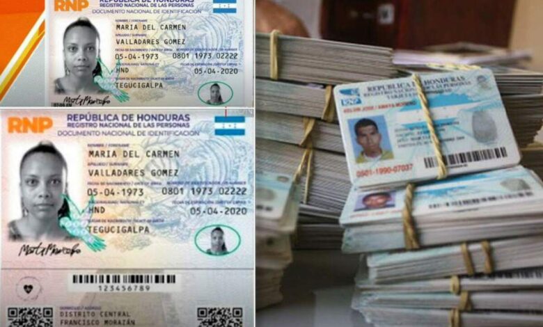 Pasos para reclamar la tarjeta ID