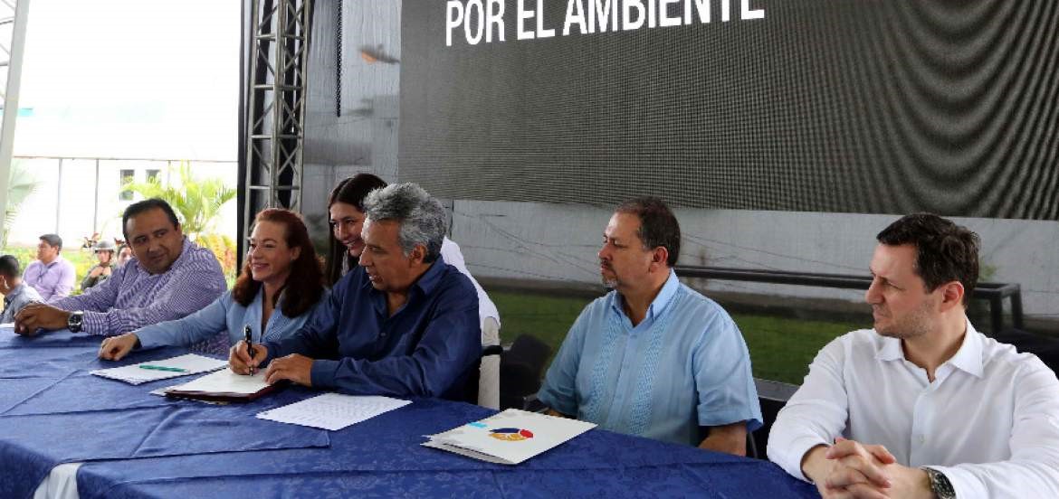 Ecuador ratifica el Acuerdo de París desde la Amazonía ecuatoriana.