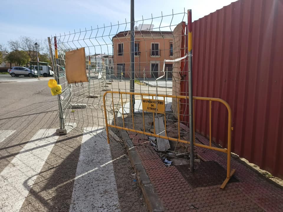 Así está la situación de las calles  Torre del Valle y Torre Quemada.