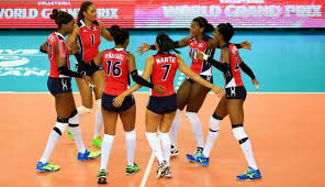 NACIONALES DE VOLEIBOL FEMENINO:   RE ÚBLICA DOMINICANA VS ARGENTINA