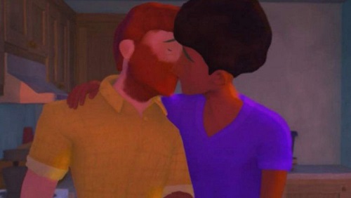 Disney estrenó Out: el primer corto animado con un protagonista gay