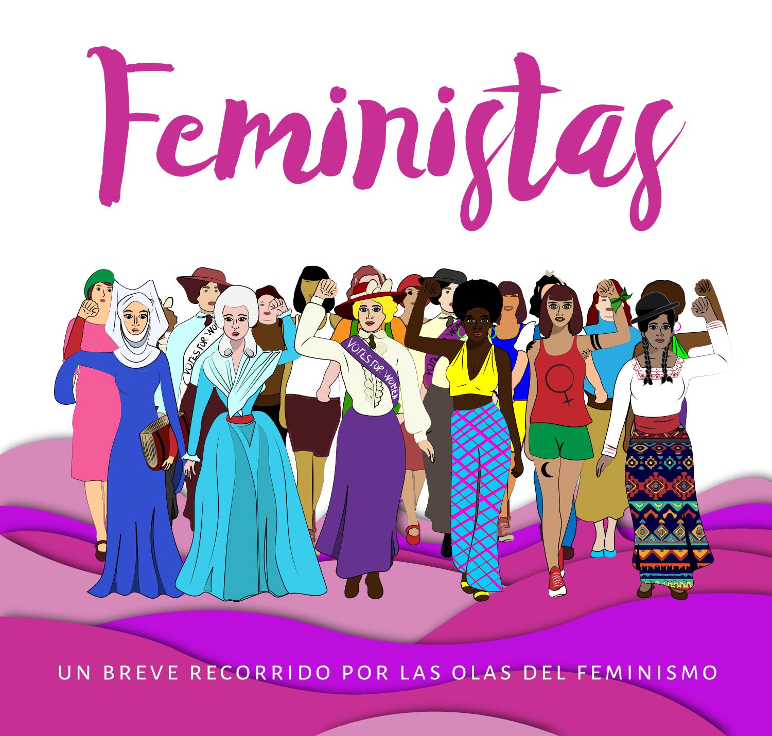 Olas de Feminismo.