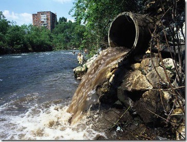 los comienzos de la contaminación del agua