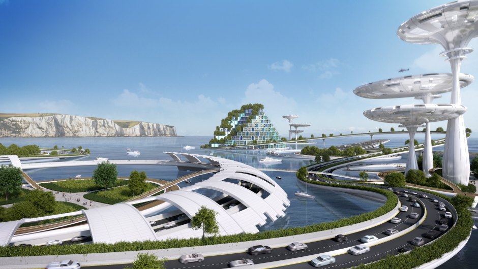 Spaceports and cities in the sky