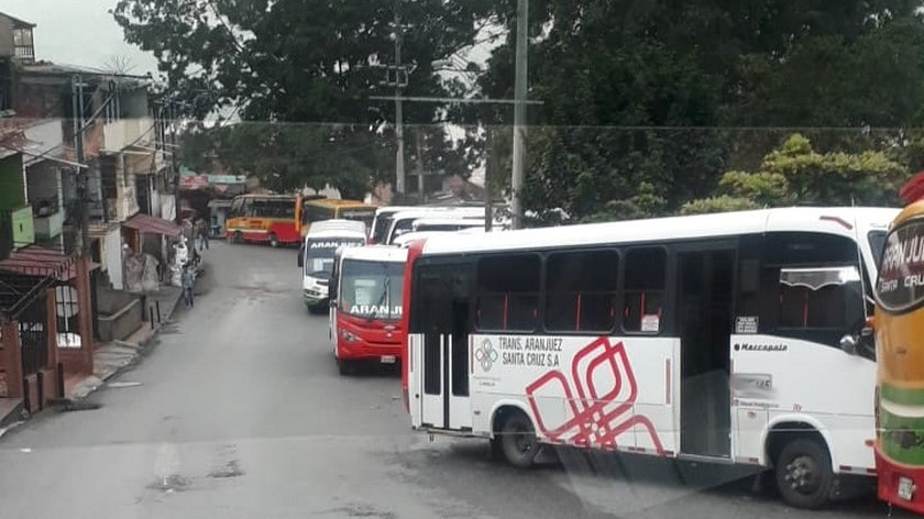 Afectaciones de movilidad en Aranjuez Anillo