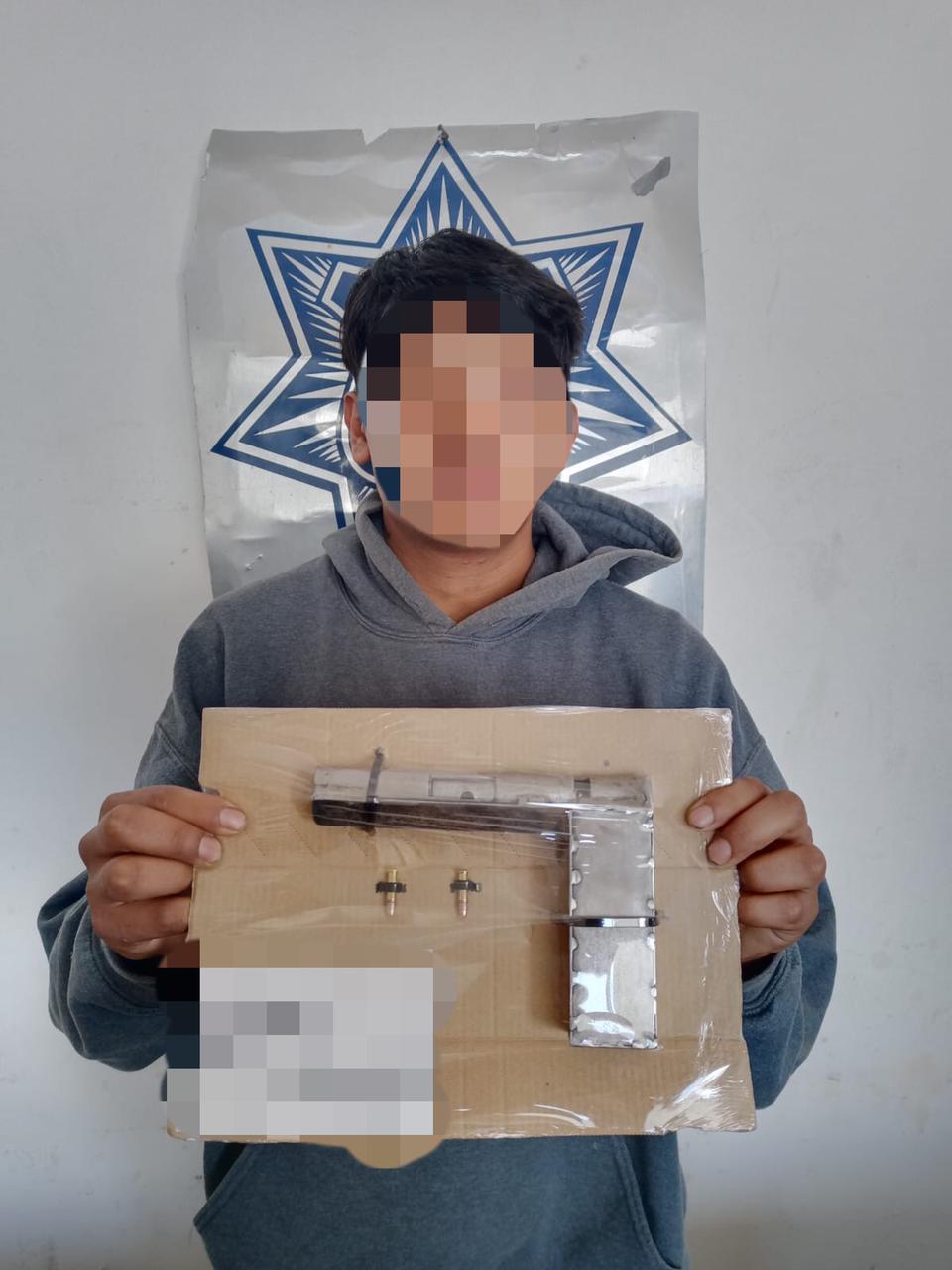 CON CACHIMBA Y CARTUCHOS ÚTILES ARRESTAN A JOVEN EN LA FORESTA