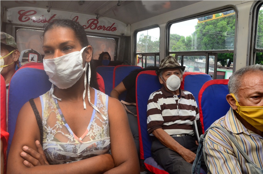 Suspendido el transporte interurbano por cuarentena en Venezuela