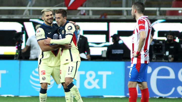 América humilló a Chivas en el Clásico y Henry Martin se vistió del ´´Cuau´´