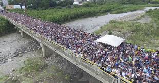 El impresionante éxodo de venezolanos a Colombia