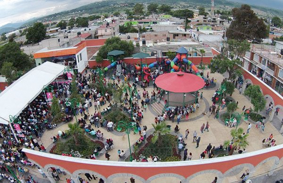 XTAPALUCA INAUGURA LA PLAZA FRANCISCO I. MADERO
