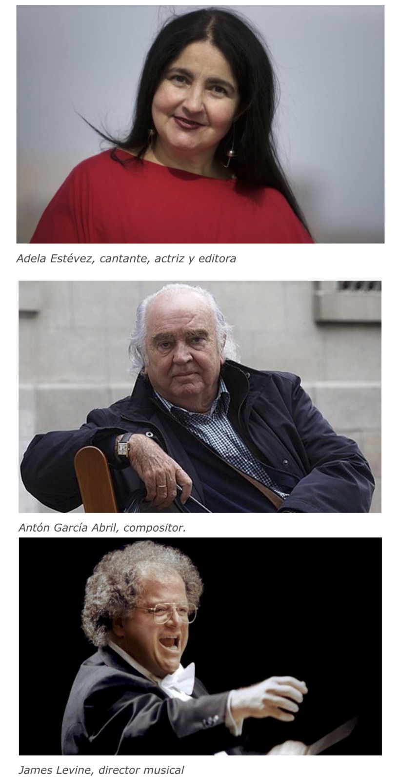 Mueren varios Artistas de la opera (Noticias de actualidad)
