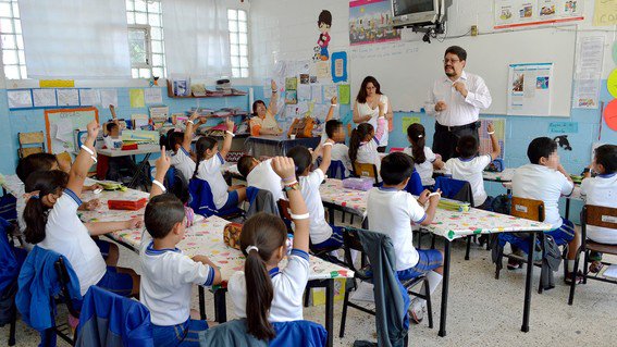 Escuelas públicas y privadas