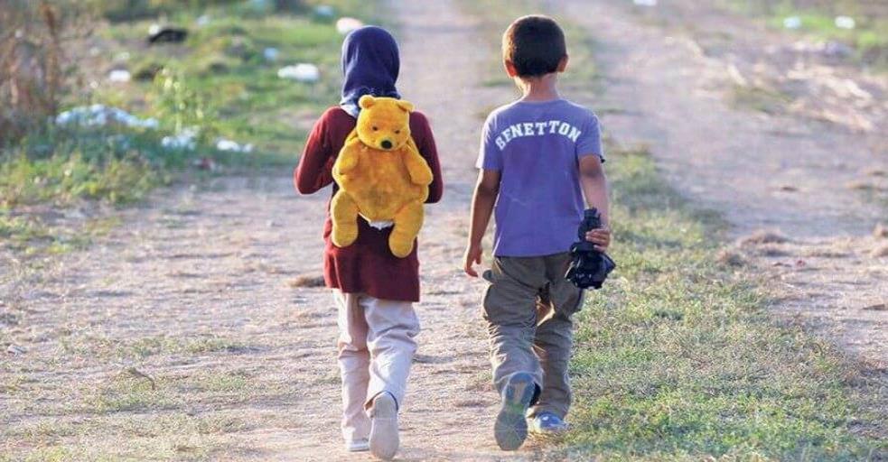 Construcción de albergues para niños en la frontera sur