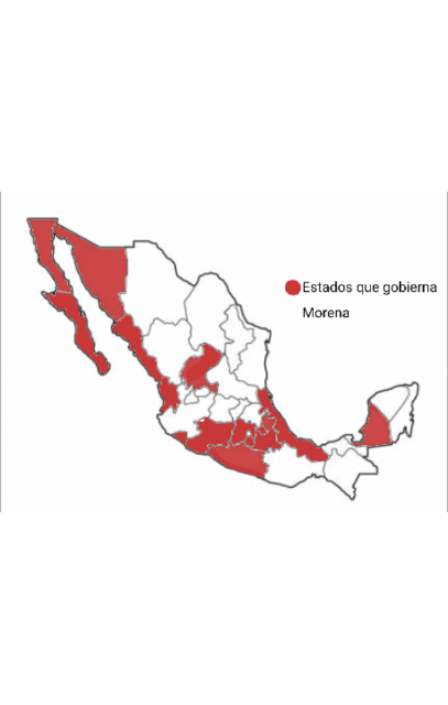 Morena gobernara a más de 58 millones es de mexicanos