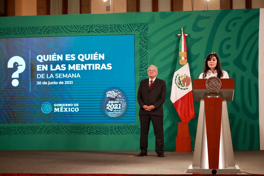 AMLO seccióna contra "noticias falsas"