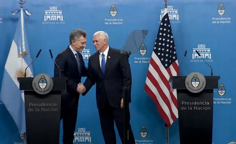 Denuncian que el acuerdo de Macri con EE.UU. "sería desastroso"
