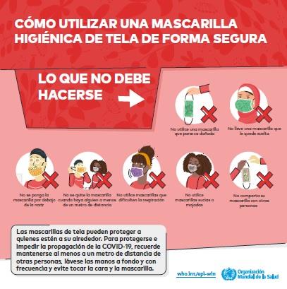 COMO Y CUANDO USAR MASCARILLAS