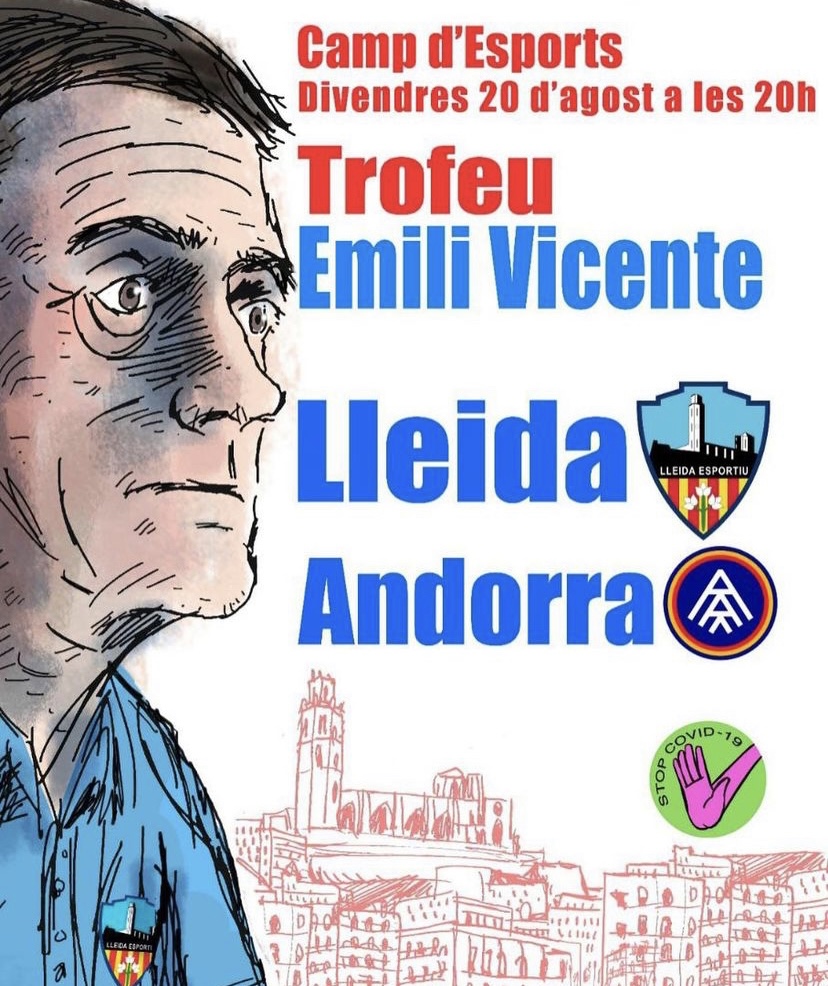 EL LLEIDA ESPORTIU I L´ANDORRA DISPUTARAN EL 3r TROFEU EMILI VICENTE