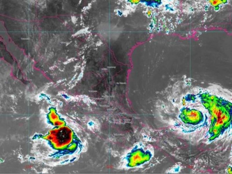 "Grace" se interna en el Golfo de México rumbo a Veracruz