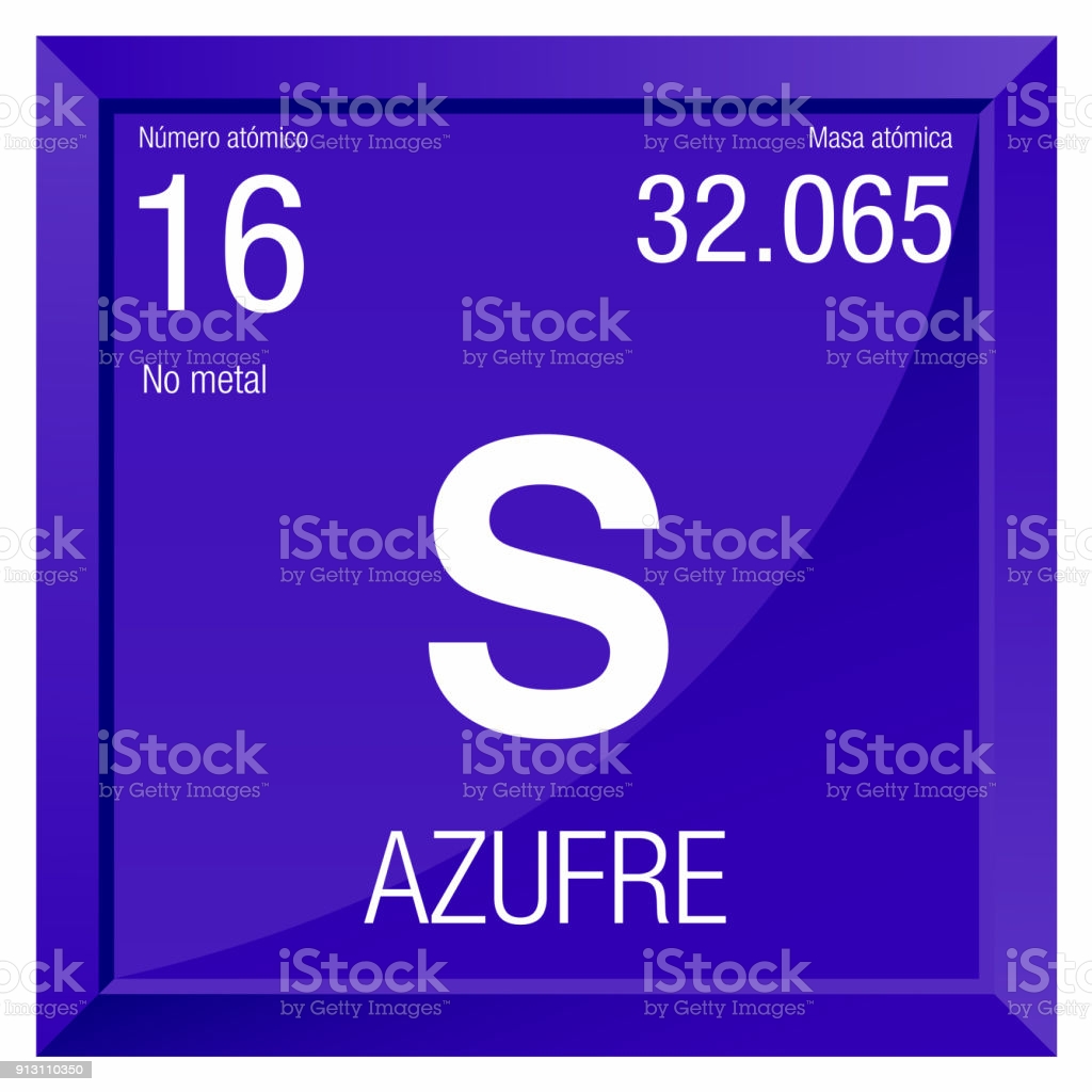 Usos del azufre elemento quimico