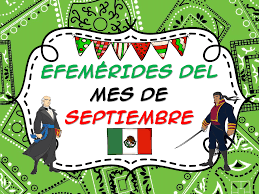 FECHAS RELEVANTES DEL MES DE SEPTIEMBRE Y CUMPLEAÑOS DEL MES