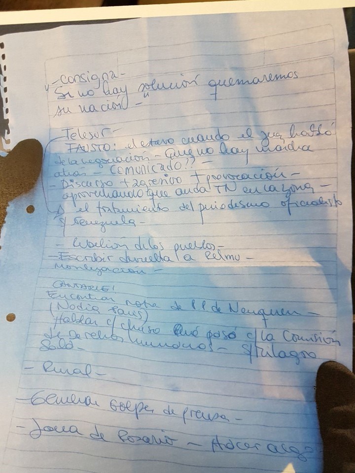 Caso Maldonado: apareció un documento del RAM que habla de dar "un golpe de prensa"