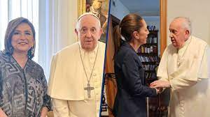 Visita de candidatas al vaticano, y firma del “compromiso por la paz” de la Iglesia católica; falta de originalidad y de honestidad.